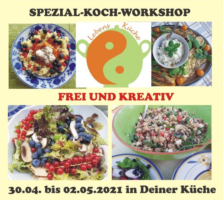 Kreativ koch Kurs LebensKüche online Regina Herrmann